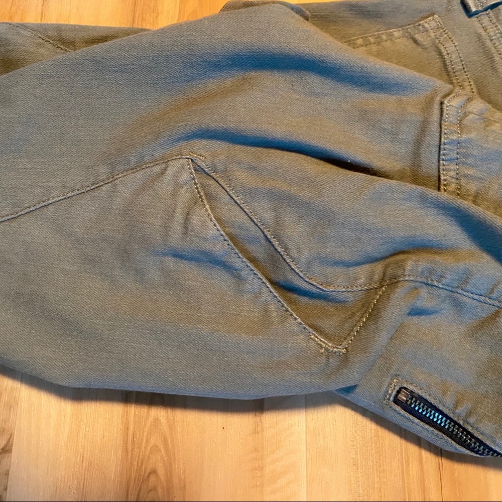 Rag And Bone Army Green Denim Size 27 - image 4